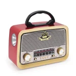 retro radio Bluetooth zvučnik — detalji
