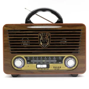 retro radio sa Bluetoothom — prednja strana