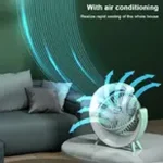 Krupni plan RGB LED svetala i kontrolnih dugmadi ventilatora
