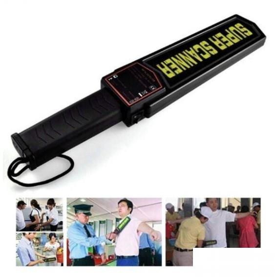 ručni metal detektor — prednja strana