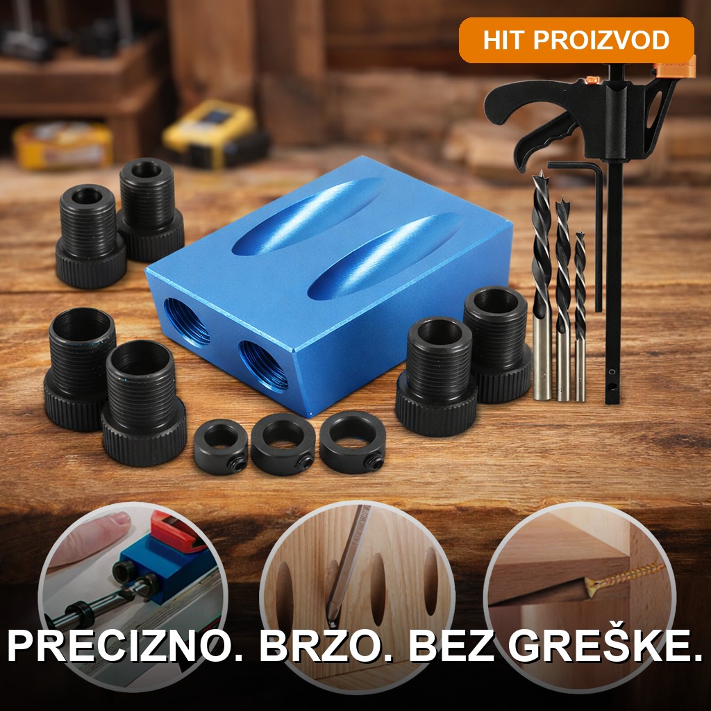 sablon-za-busenje-rupa-pod-uglom-glavna-slika Šablon za bušenje rupa pod uglom sa tri burgije 6 8 i 10 mm — aluminijumska legura