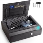 Biometrijski čitač otiska prsta na sefu za pištolj — do 28 otisaka