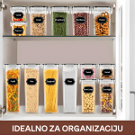 set kuhinjskih organizatora za začine — u upotrebi