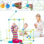 set za izgradnju tvrđave za decu — primena