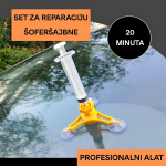 set za popravku šoferšajbne — pakovanje