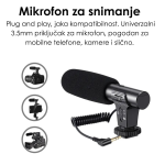 set za vlogovanje — pakovanje