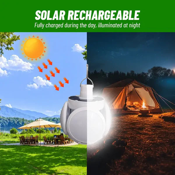 sklopiva solarna lampa — detalji