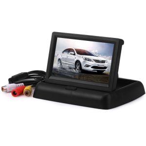 sklopivi monitor za auto - u upotrebi