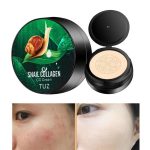 Nanošenje Snail CC kreme sa puževom sluzi na lice – ujednačen ten bez efekta maske