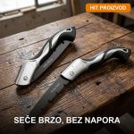 sklopiva ručna testera za drvo — prednja strana