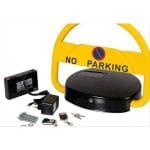 solarna parking barijera na daljinski — prednja strana