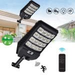 solarni ulični reflektor 200W — prednja strana