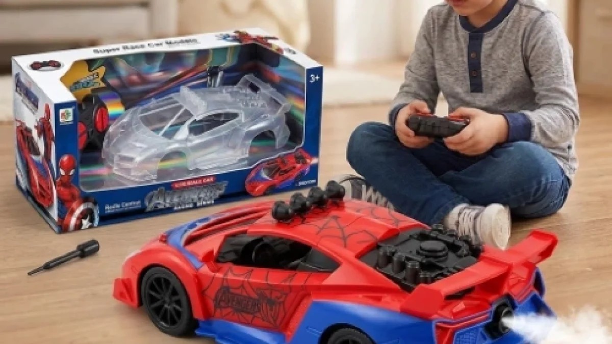 RC auto na daljinsko upravljanje za decu RC auto na daljinsko upravljanje za decu — u upotrebi