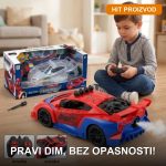 RC auto na daljinsko upravljanje za decu — prednja strana