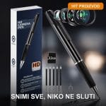 špijunska olovka sa kamerom — prednja strana