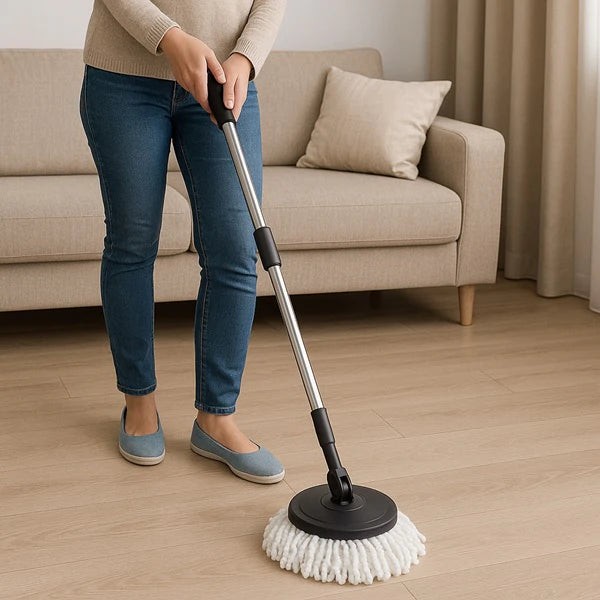 spin mop sa rotirajućom glavom spin mop sa rotirajućom glavom — prednja strana