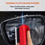 sredstvo za čišćenje stakla automobila — u upotrebi