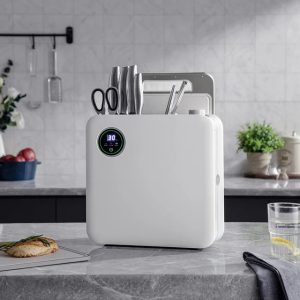 sterilizator kuhinjskih noževa — u upotrebi