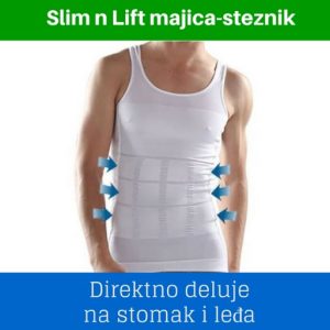 steznik za muškarce — u upotrebi