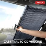 SunBlocker™ Roletna za Auto — Reflektirajuća Zaštita od Sunca 70x140 cm