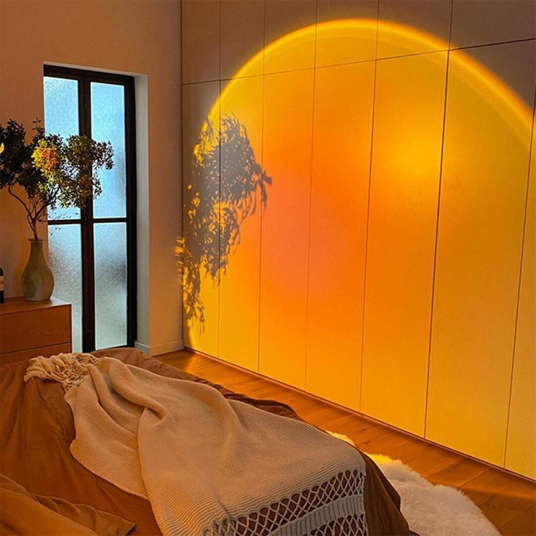 Podesiva glava Sunset LED lampe Detalj rotacione glave sunset lampe koja se naginje napred i nazad