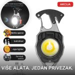 multifunkcionalni privezak sa lampom — prednja strana