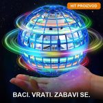 Svetleća leteća lopta igračka sa višebojnim LED efektima u letu