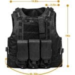 taktički prsluk airsoft — primena