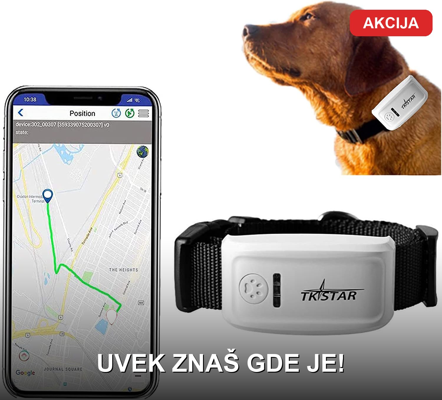 TK Star TK909 GPS Traker za Pse TK Star TK909 GPS traker za pse — kompaktan uređaj za praćenje lovačkih pasa i kućnih ljubimaca