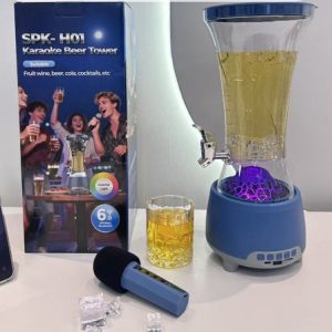 točilica Bluetooth zvučnik — prednja strana