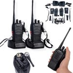 Baofeng BF-888S toki voki komplet sa dve radio stanice i slušalice