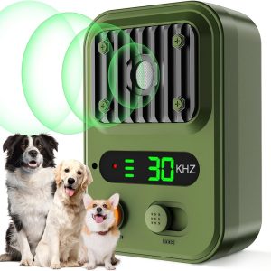 ultrasonični uređaj protiv lajanja pasa — prednja strana
