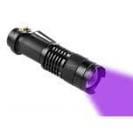 UV lampa baterijska — u upotrebi