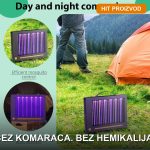 UV lampa protiv komaraca i insekata 3W na USB napajanje — za baštu i kampovanje