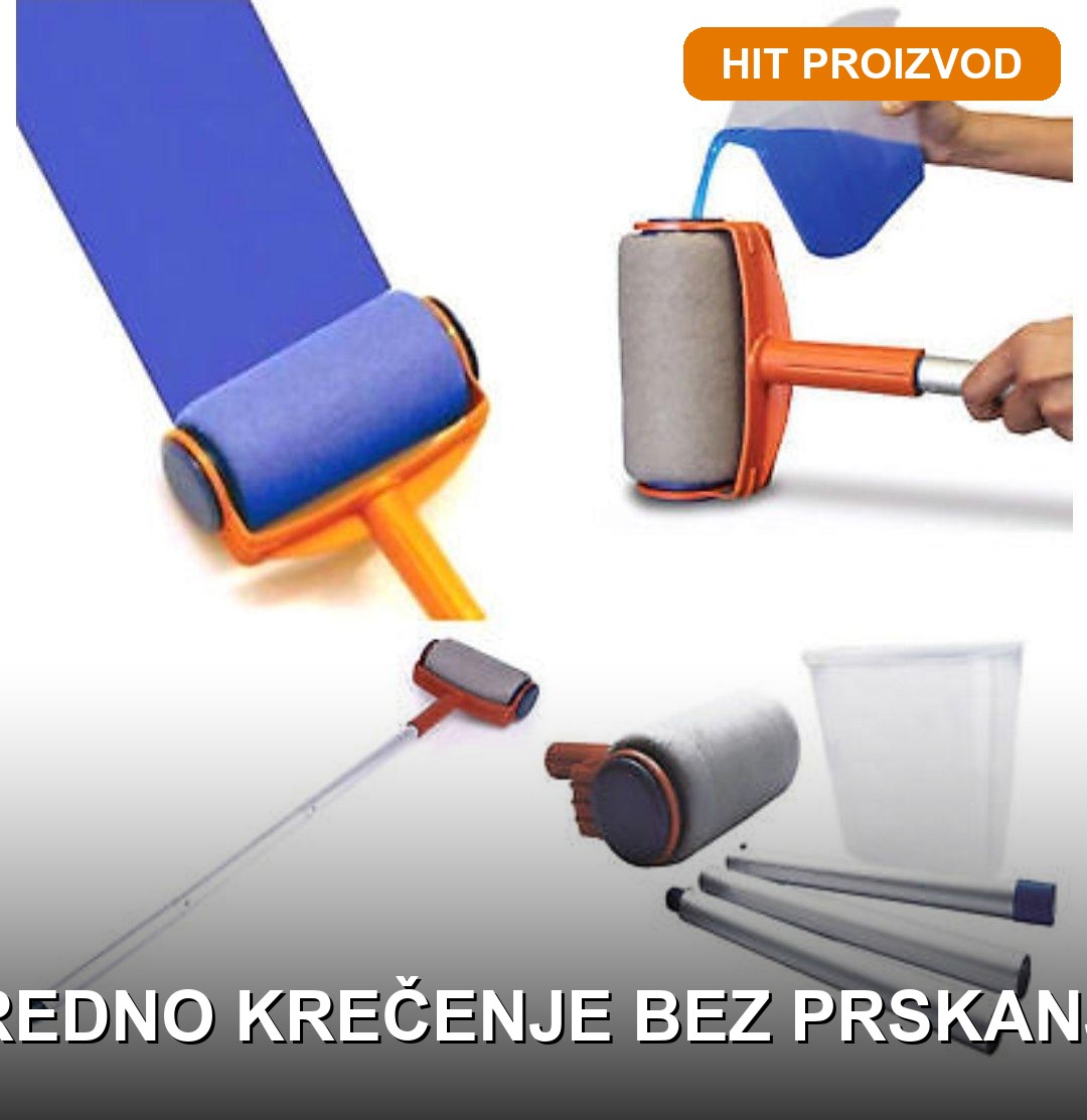 valjak za krečenje zidova valjak za krečenje zidova — prednja strana