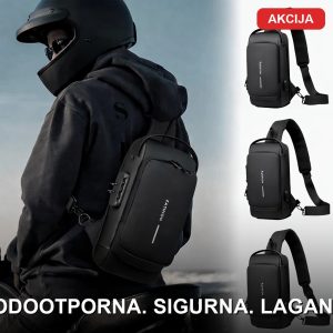 vodootporna torbica sa zaštitnom bravom — prednja strana