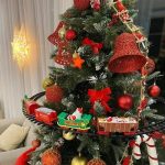 vozić za jelku veliki set — primena