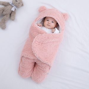vreća za spavanje za bebe — u upotrebi