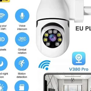 WiFi kamera sa utičnicom za struju — u upotrebi