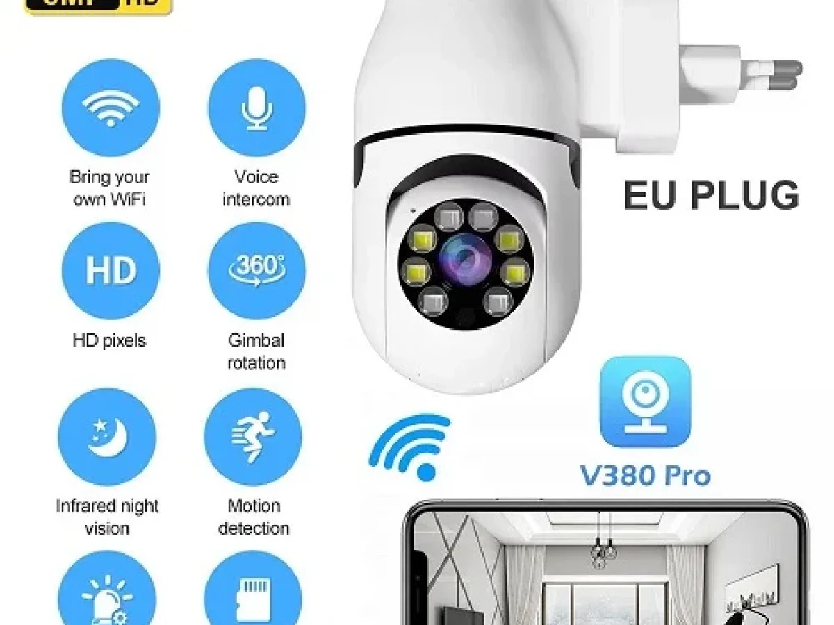 WiFi kamera sa utičnicom za struju WiFi kamera sa utičnicom za struju — prednja strana