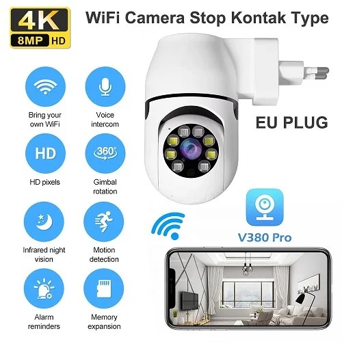 WiFi kamera sa utičnicom za struju WiFi kamera sa utičnicom za struju — detalji