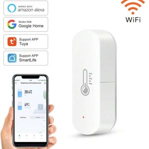 WiFi senzor temperature i vlažnosti — prednja strana