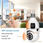WiFi sijalica kamera sa dva objektiva — pakovanje