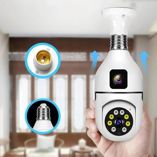 WiFi sijalica kamera sa dva objektiva WiFi sijalica kamera sa dva objektiva — pakovanje