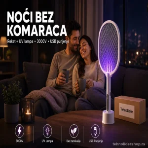 2u1 Električni Reket Protiv Komaraca