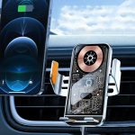 2u1 Pametni Auto držač i Bežični punjač za telefon