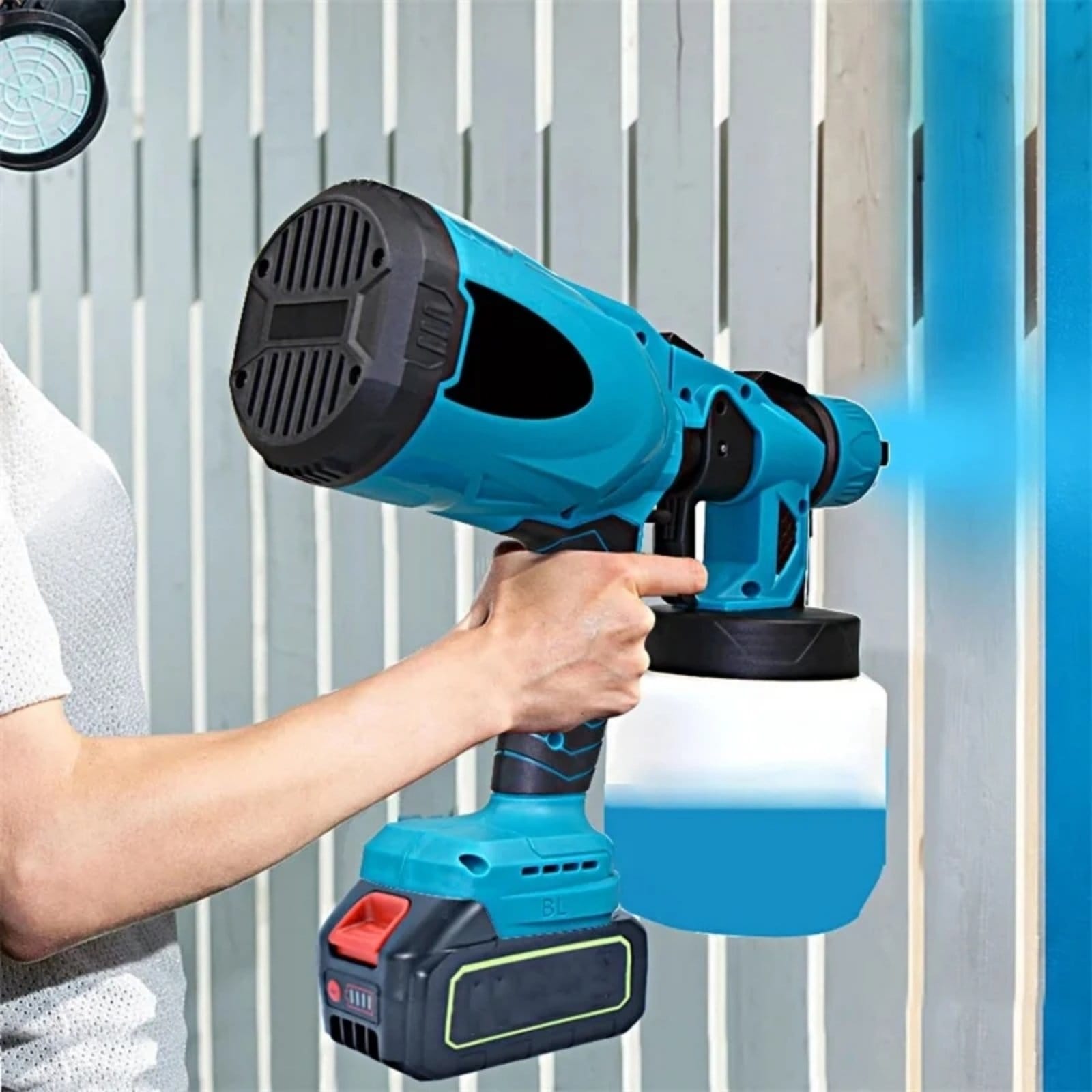 | Najbolja cena | TehnoliderShop Aku pištolj za farbanje 800w sa dve baterije