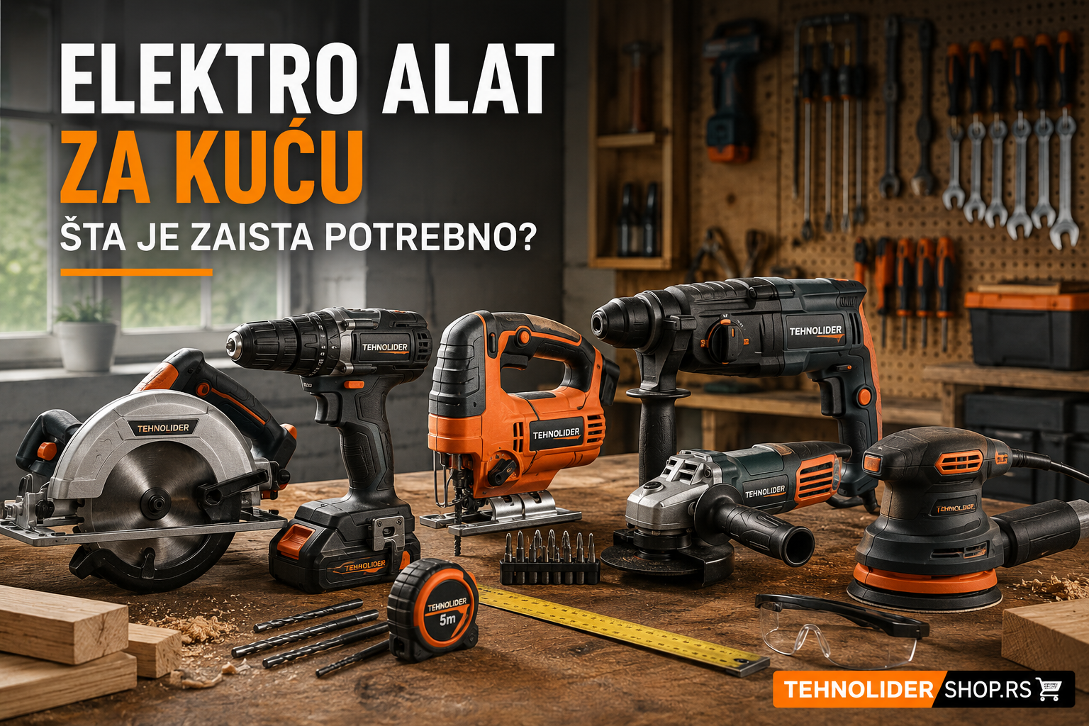 | Najbolja cena | TehnoliderShop Elektro alat za kuću — šta je zaista potrebno