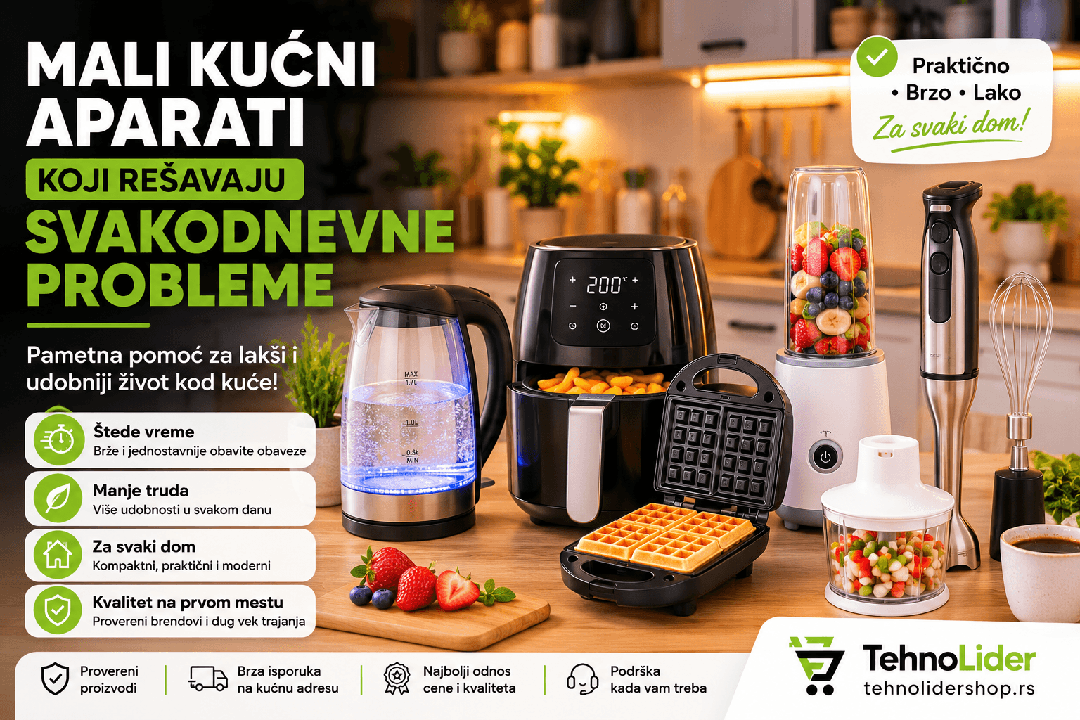 Mali kućni aparati koji rešavaju svakodnevne probleme | TehnoLider