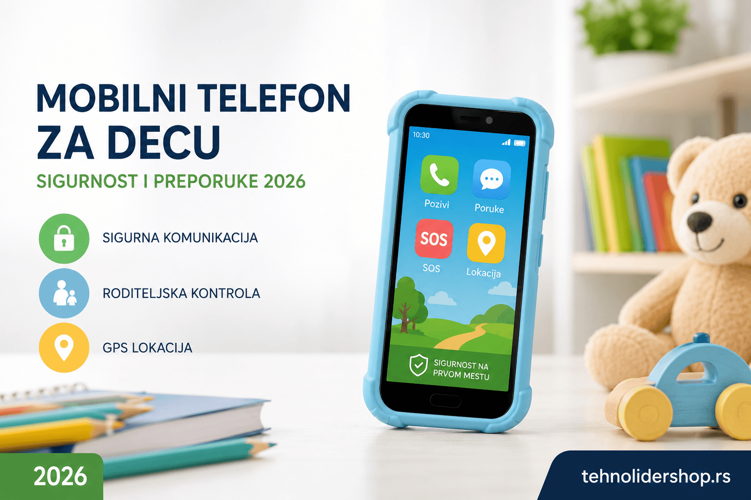 Mobilni telefon za decu — sigurnost i preporuke 2026
